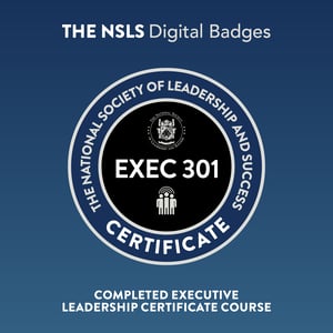 EXEC 301 Badge.