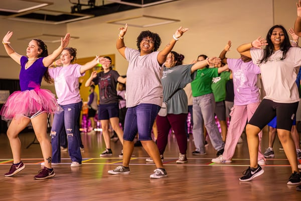 The NSLS at the University of North Texas volunteer at a campus event