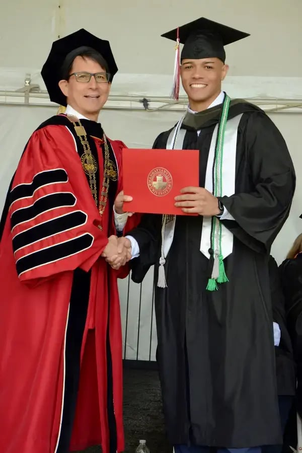 Jaden Colon Manhattanville University NSLS member