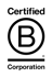 Certified B Corporation.